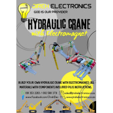 HYDRAULIC CRANE KIT WITH ELECTROMAGNET - GRADE 7