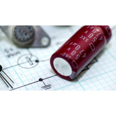 100uF 25V Electrolytic Capacitor