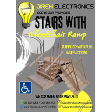 STAIRS WITH WHEELCHAIR RAMP PROJECT KIT
