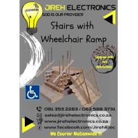 STAIRS WITH WHEELCHAIR RAMP PROJECT KIT